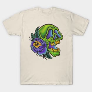 Skull and rose T-Shirt